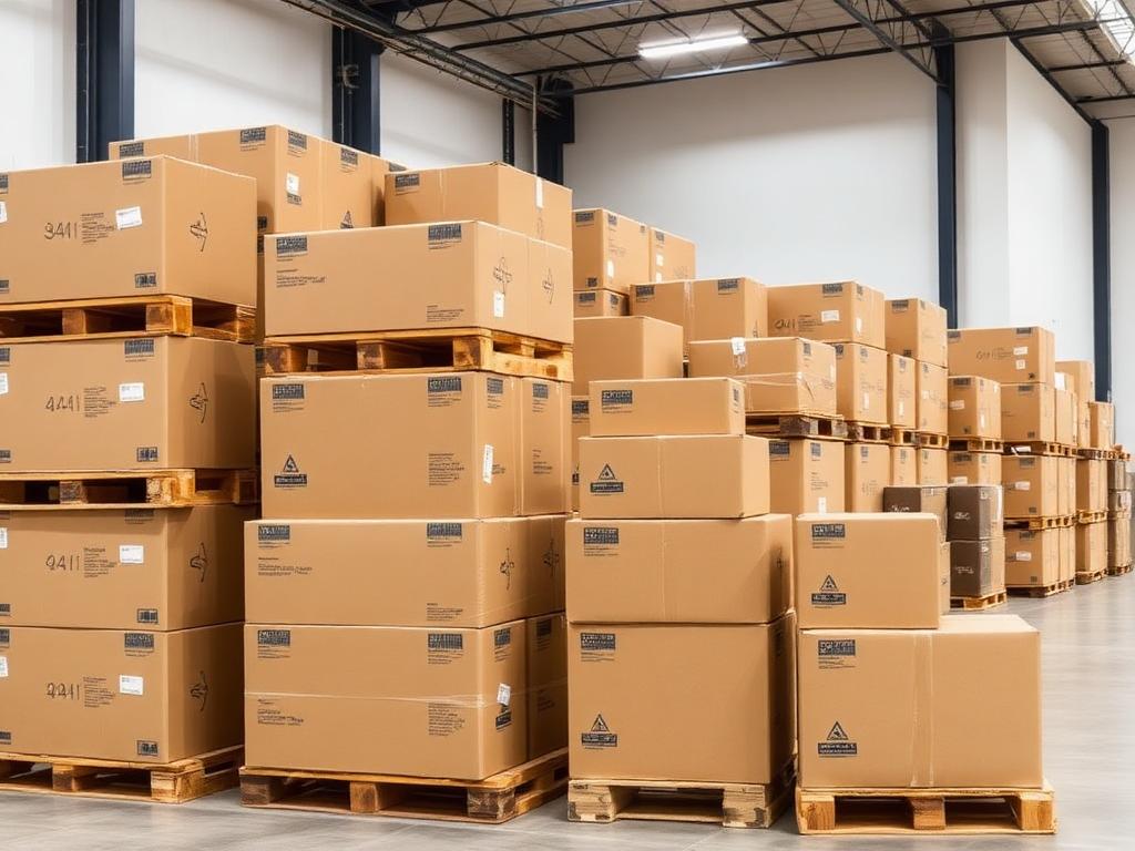 Bulk wholesale cartons ready for export